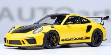 78178 Porsche 911 (991.2) GT3 RS Weissach Package (Racing Yellow) 1:18